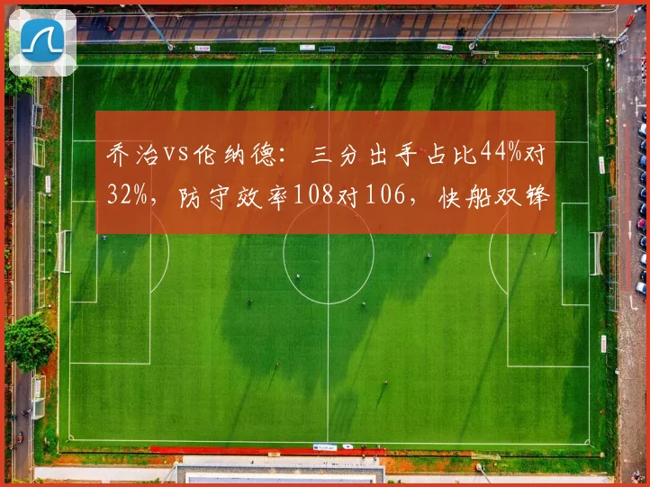 乔治vs伦纳德:三分出手占比44%对32%,防守效率108对106,快船双锋线攻防选择